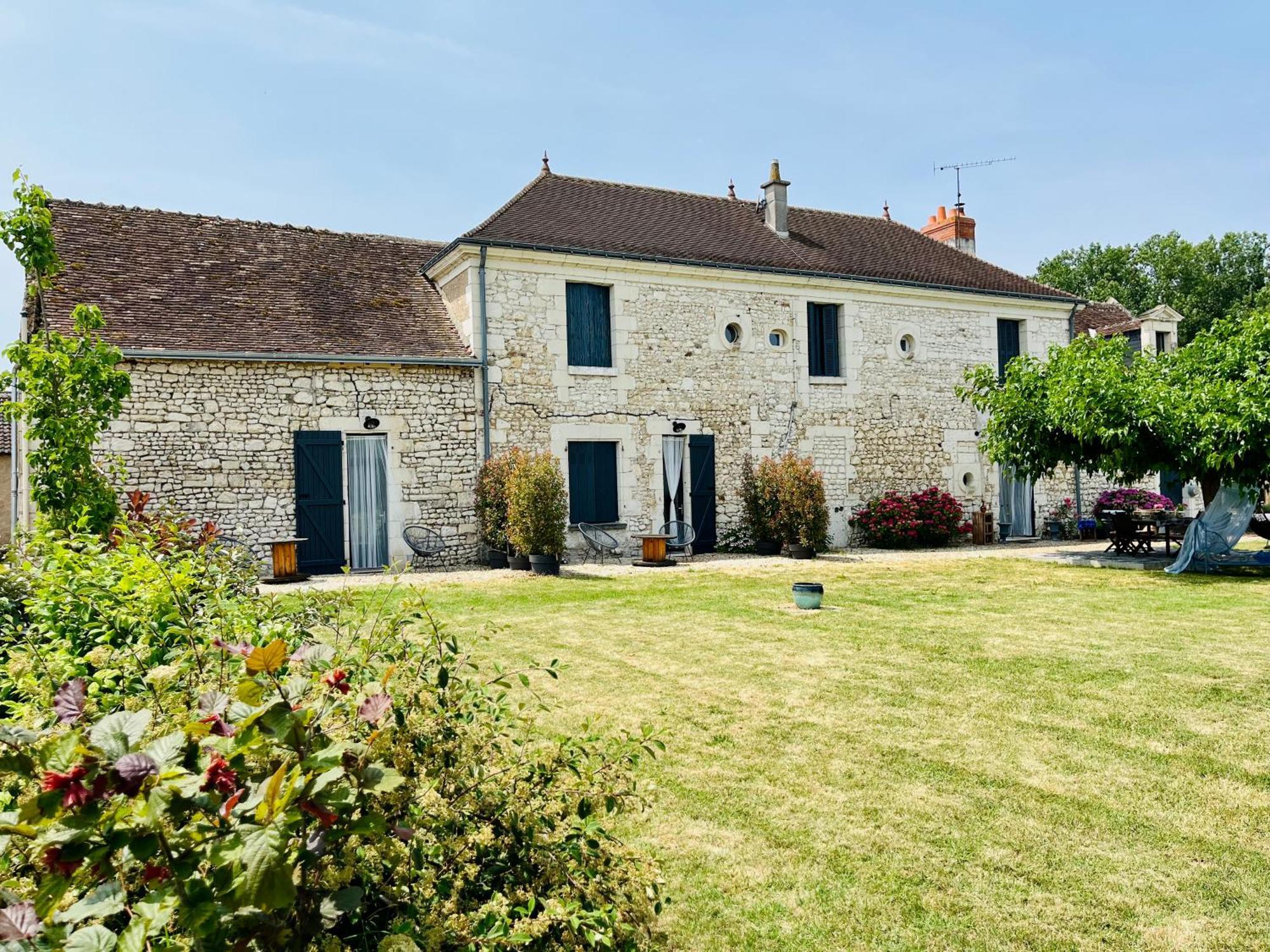 La Gouronerie Bed & Breakfast Parcay-sur-Vienne Bagian luar foto